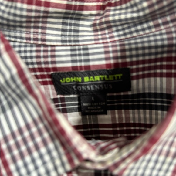 Men’s John Bartlett Consensus size Large casual/dress button up shirt - Picture 3 of 7
